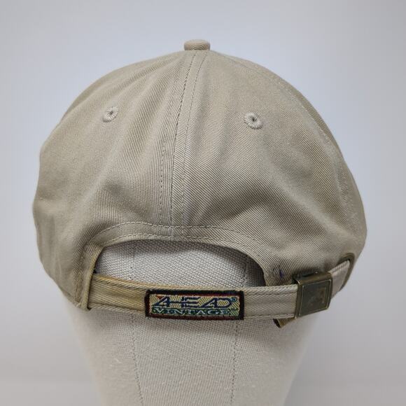 Bob Hope Chrysler Classic Slideback Hat Beige One Size Embroidered Ahead - Picture 6 of 9